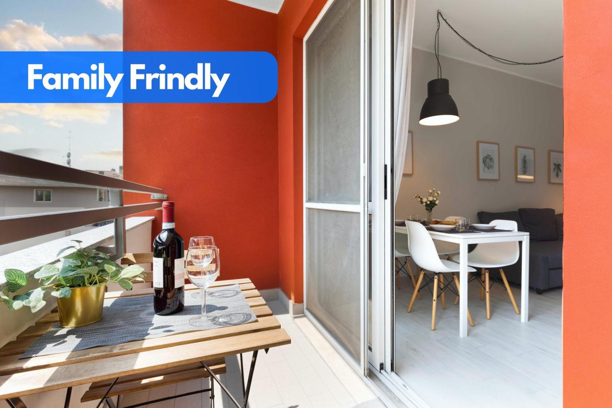 Ferienwohnung The Green House - Private Parking And Balcony Mailand Exterior foto
